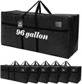 4 Pcs 96 Gallon Extra Large Moving Bags Heavy Duty Storage Bag by Clysee