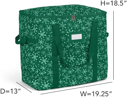 Covermates Adjustable Ornament Storage Bag, 19.25" W x 13" D x 18.5" H - Image 3