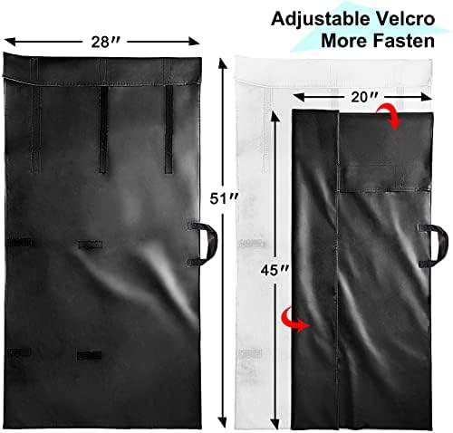Table Leaf Storage Bag Padded 2 Pack, Adjustable Closure, 51x 28in - Image 2