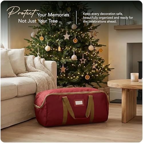 Covermates Christmas Tree Storage Bag, Red - Image 2