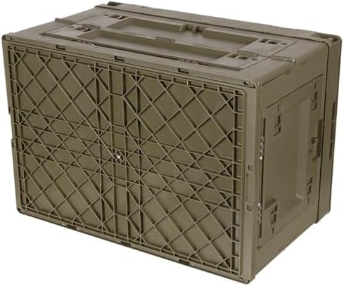 MFH Folding Plastic Box 60 L Olive (60 L) - Image 3
