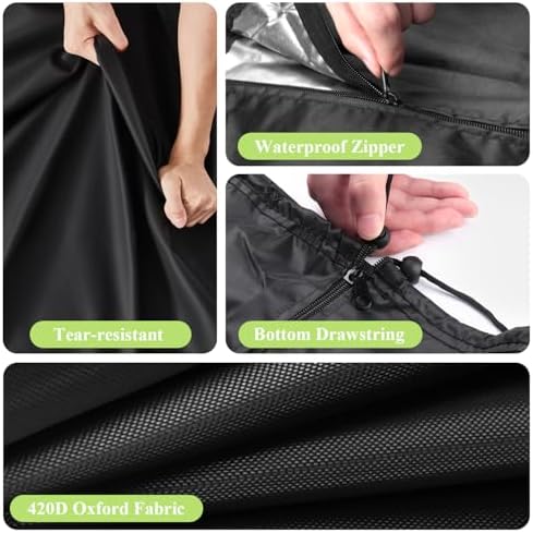 Folding Chair Rack Cover - 20 Chairs Capacity Chair Cart Cover - Image 3
