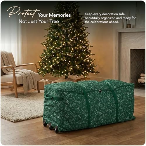 Covermates Christmas Tree Rolling Cinch Bag, 48" W x 20" D x 20" H - Image 2