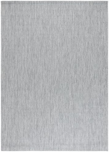 SAFAVIEH Courtyard Outdoor Area Rug 10x14, X-Large Grey & Navy CY8521-36812 - Image 2