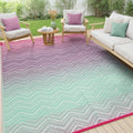 Lahome Outdoor Rugs 8x10 Waterproof, Plastic Large Outdoor Rug for Patios by Lahome