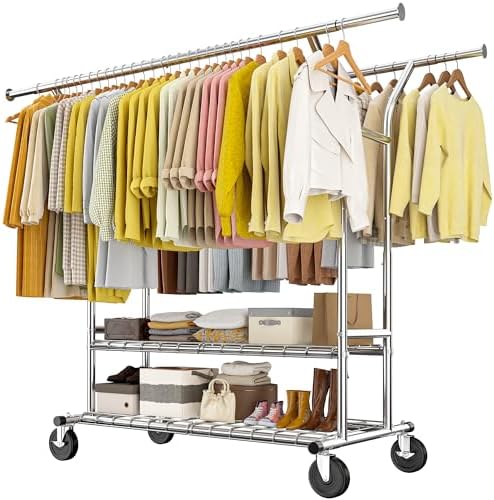 Raybee Heavy Duty Clothes Rack Clothing Racks for Hanging Clothes by Raybee
