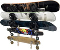 Pro Board Racks Snowboard Wall Rack Mount - Holds 5 Boards by Pro+Board+Racks