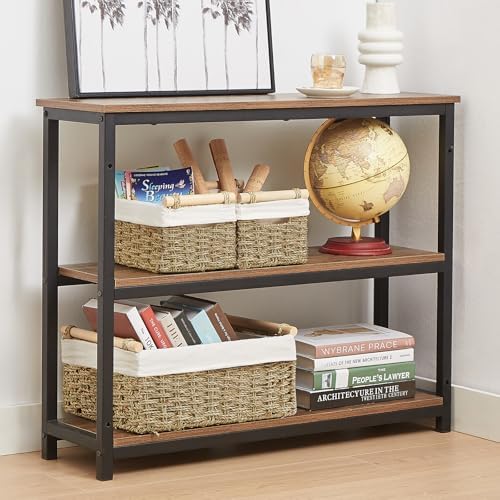 Vagusicc Wicker Storage Basket, 3-Packs Seagrass Storage Baskets for Organizing, Large Cube Storage Organizer Baskets Bins with Handles for Shelves Decor, Small Toilet Paper Storage Basket (Seagrass) - Image 3