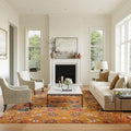 Nourison Home Passion Sunburst 8' x 10' Area Rug - Easy Clean, Non Shedding, Bed Room, Living Room, Dining Room, Kitchen (8' x 10') by NourisonHome