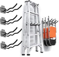 TORACK Garage Tool Organizer Hooks, 4-Pack Heavy-Duty 12" Steel Wave Hooks by TORACK