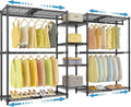 VIPEK X3 Expandable Heavy Duty Clothes Rack Closet Organizer System Black by VIPEK