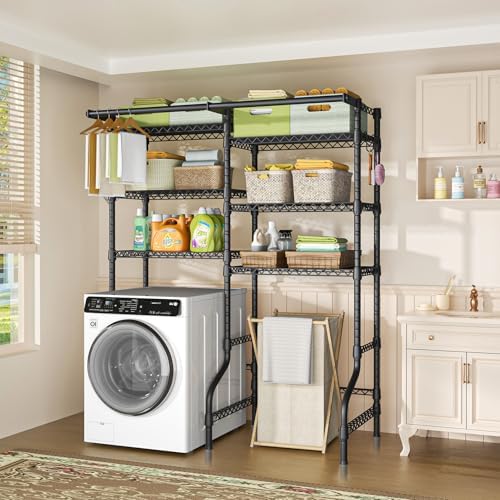 Ulif U13 Over Washer and Dryer Storage Shelves, Laundry Room Standing Shelf - Image 4