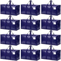 Songrey Extra Large Heavy Duty Moving Bags, 12 Pack, Dark Blue by Unknown