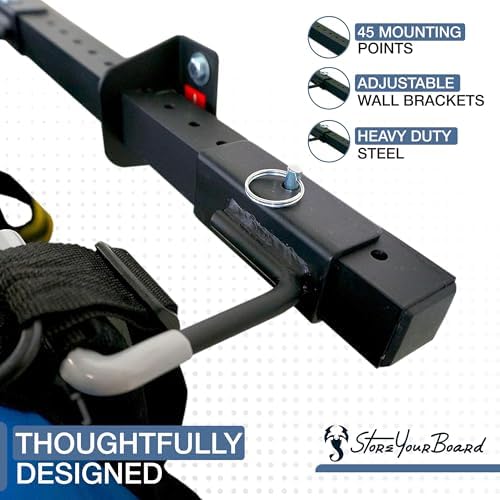 StoreYourBoard BLAT 4 Golf Bag Wall Mount | Home & Garage Storage Hooks | Golf Bag Holder | Heavy-Duty Wall Mount Organizer for Golf Bags & Accessories - Image 5