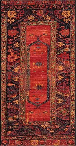 Unique Loom Outdoor Tribal Collection Area Rug - Quepos (2' 7" x 5' 3" Runner, Multi/ Black) - Image 3