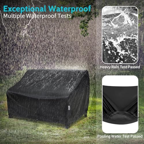 Outdoor Couch Cover Waterproof, Multi-Size for Patio Large Sofa - Image 4