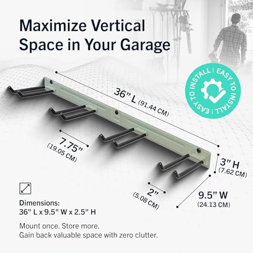 StoreYourBoard Garage Tool Organizer, 36 in, Holds 250 lb - Image 2