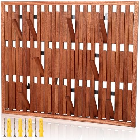 Weysat Piano Coat Rack with 51 Hooks 24 x 30'' Large Coat Rack Wall Mount by Weysat