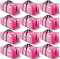 HOMESURE Supports 200lbs Heavy Duty Moving Bags - Strong Zipper & Wrap-Around Handles - Water-Resistant Storage Totes, Durable Alternative to Moving Boxes - 12 Pack - Pink by testVendor01-gamma