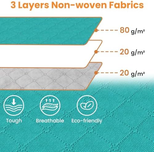 Fab totes 90L Clothes Storage, Foldable Thick Fabric Blanket Storage Bags - Image 6