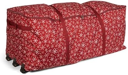 Covermates Christmas Tree Rolling Cinch Bag, 60" W x 24" D x 24" H by Covermates