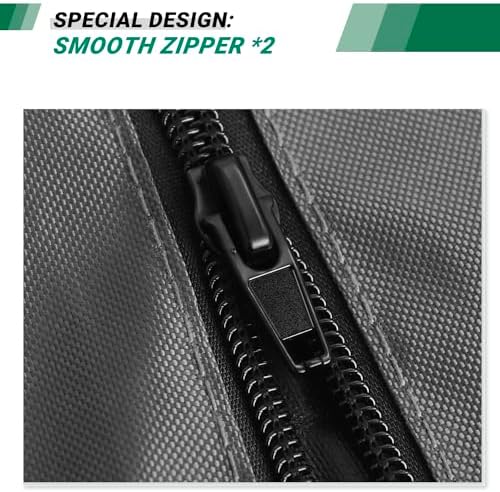 Storage Shelf Cover Waterproof Wire Rack Cover with Zipper 30"Lx14"Wx60"H - Image 4