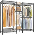 VIPEK Classic V6 Medium Heavy Duty Clothes Rack, Dynamic Closet System by VIPEK