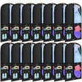 Geelin 14 Pcs Garment Bags for Dance PVC Clear, Black by Geelin