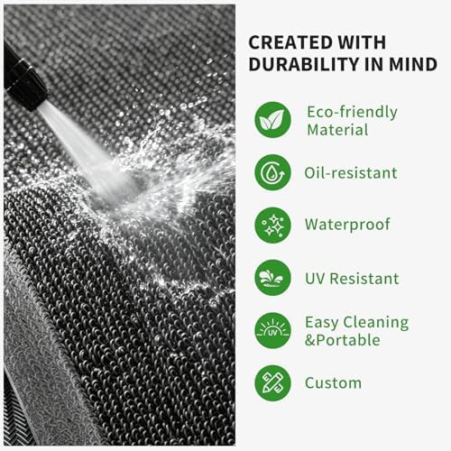 Customized Commercial Entrance Rugs for Business with Anti-Slip Rubber Backing Outdoor Washable Welcome Mats Entryway Carpets No Size Limit Suitable for Hotel Restaurant Office and Shopmall - Image 4