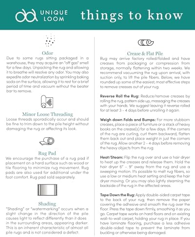 Unique Loom Outdoor Trellis Collection Area Rug (2' 2" x 3' 7" Hearth Black/Ivory) - Image 3