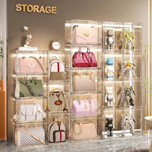 5 Packs Clear Handbag Storage Organizer for Closet - Image 4