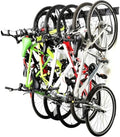 Ultrawall Stainless Steel Bike Storage Rack, Wall Mount 6 Bike Hanger by UltrawallGarageToolsOrganizer