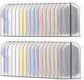 Amylove 40 Pcs 40" Suit Garment Bags for Closet Storage and Travel by Amylove