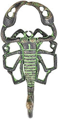 Indian Shelf Scorpion Brass Wall Hooks for Bags Coats & Keys 3 Piece by IndianShelf