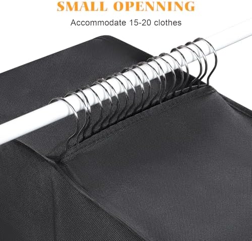 Univivi Garment Bag for Moving, Heavy Duty Suit Bag, 50 Inch, Set of 2 - Image 5