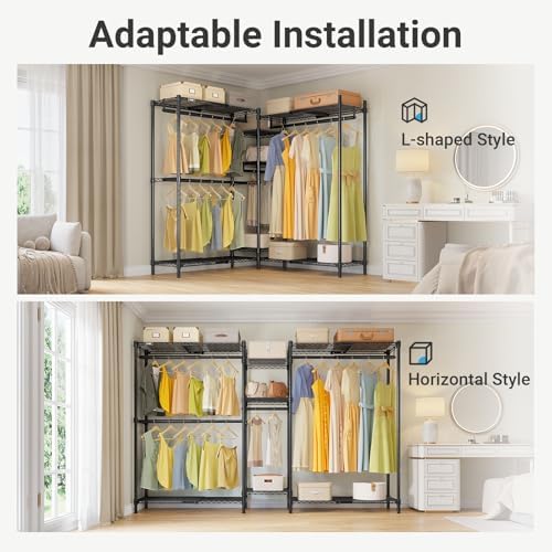 VIPEK Classic V6X Dynamic Closet System, Expandable Garment Rack - Image 3