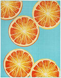 Gertmenian Premium Indoor/Outdoor Loop Area Rug - 5x7 Standard, Durable, Easy-Cleaning & Non-Shedding, Ideal for High Traffic Areas in Deck Patio or Mudroom - Oranges, Teal Blue, 19474 by Gertmenian