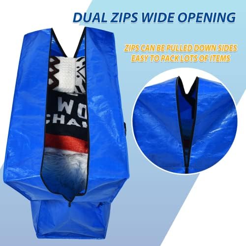 Extra Large Storage Bags, 194 Gallon XXL Jumbo Large Moving Bags Heavy Duty - Image 3