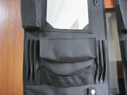 EXPLORER LB1 Police Style Hanging Closet Door Organizer 11" x 52"-Locker Org, Black - Image 3