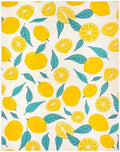 Gertmenian Premium Indoor/Outdoor Loop Area Rug - 8x10 Large, Durable, Easy-Cleaning & Non-Shedding, Ideal for High Traffic Areas in Deck Patio or Mudroom - Lemons, Yellow, 19491 by Gertmenian