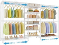 VIPEK X3 Plus Large Expandable Closet Rack Wardrobe Closet Organizer White by VIPEK