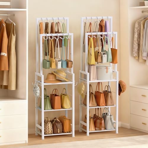 Tall Purse Organizer for Closet,Narrow & High-Capacity Handbag Organizer - Image 6
