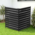 2 Panels Air Conditioner Fence，42" H x 38" W Outdoor Freestanding Privacy Panel Screen Trash Can Decorative Fence Panel No Dig Backyard Fencing for AC, Patio, Pool, Outside, Backyard, Balcony by Nidouillet