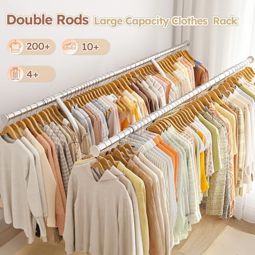 Raybee Heavy Duty Clothes Rack Clothing Racks for Hanging Clothes - Image 6