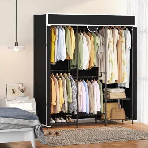 Garvee Heavy Duty Carbon Steel Portable Closet, 1100lbs, Adjustable - Image 6