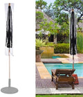 LAGarden Waterproof Patio Umbrella Cover with Zip Drawstring Clear PVC by LAGarden