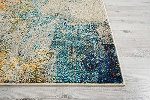 Nourison Home Celestial Sealife 2' x 6' Area Rug - Easy Clean, Non Shedding, Bed Room, Living Room, Dining Room, Kitchen (6' Runner) - Image 5