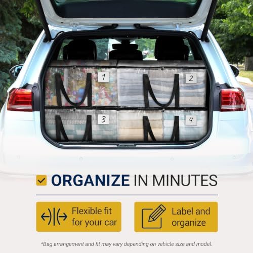 Reli. Moving Bags Heavy Duty (12 Pack) Clear Extra Large Totes - Image 4