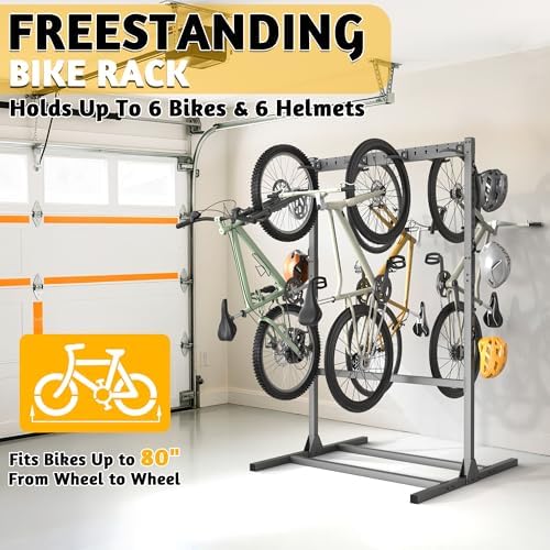 Ultrawall Freestanding Bike Stand, Vertical Bike Storage Rack for Garage - Image 6