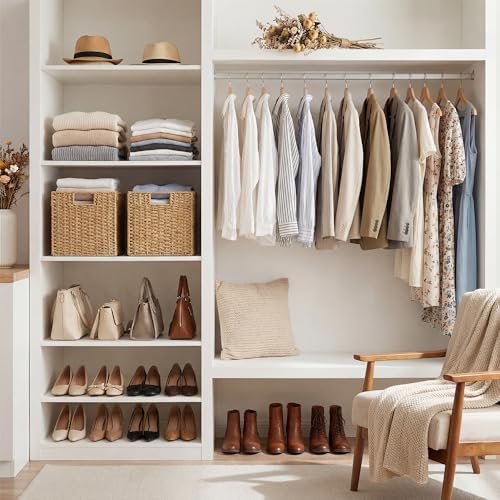 StorageWorks 11 inch Cube Storage Bins, Wicker Baskets,Storage Cube,Natural - Image 6